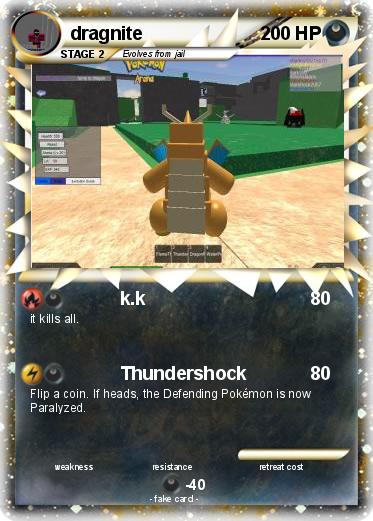 Pokemon dragnite