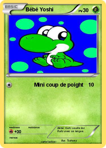 Pokemon Bébé Yoshi