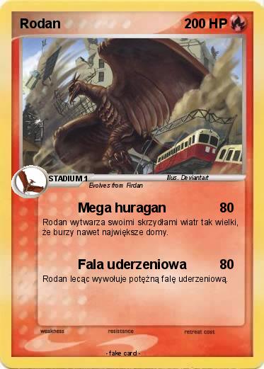 Pokemon Rodan