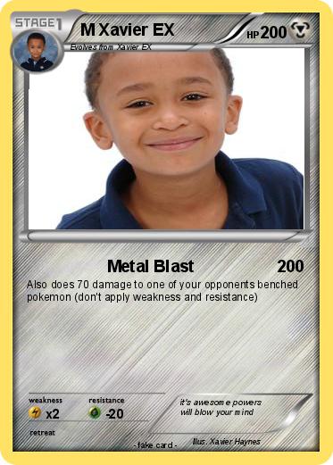 Pokemon M Xavier EX