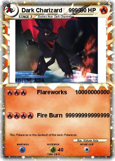 Pokemon Dark Charizard    9999