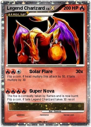 Pokemon Legend Charizard