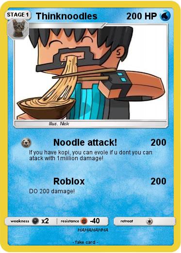 Pokemon Thinknoodles