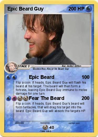 Pokemon Epic Beard Guy