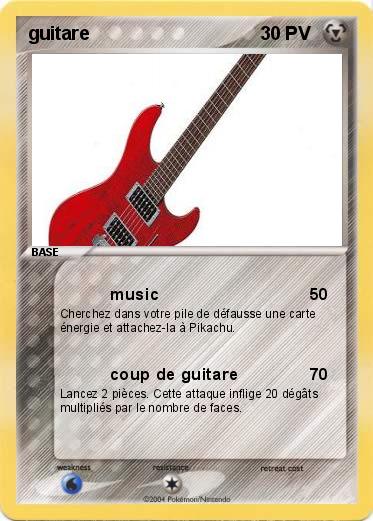 Pokemon guitare 