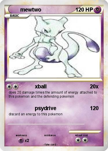 Pokemon mewtwo