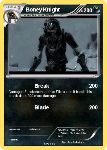 Pokemon Boney Knight