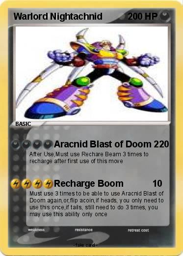 Pokemon Warlord Nightachnid