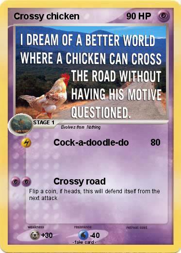 Pokemon Crossy chicken