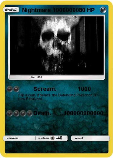 Pokemon Nightmare 100000000