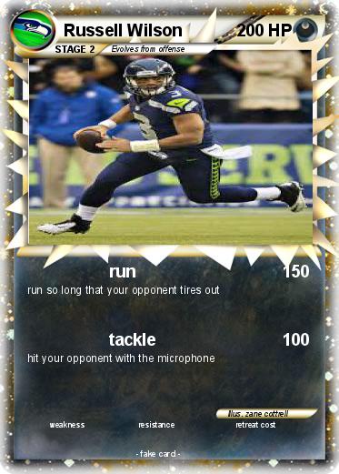 Pokemon Russell Wilson
