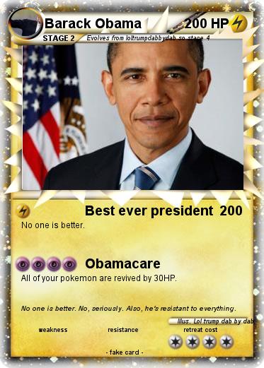 Pokemon Barack Obama