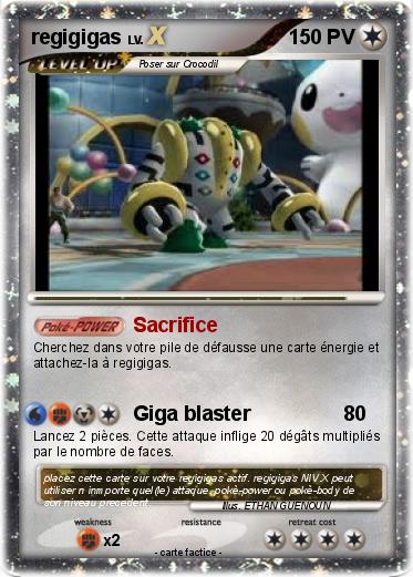 Pokemon regigigas