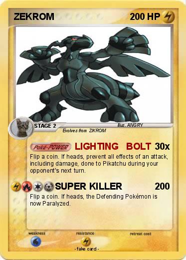 Pokemon ZEKROM