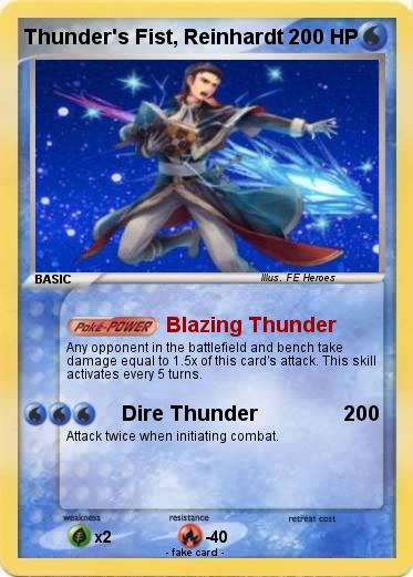 Pokemon Thunder's Fist, Reinhardt