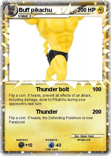 Pokemon Buff pikachu
