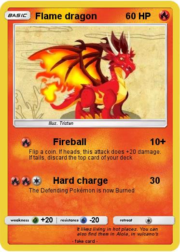 Pokemon Flame dragon
