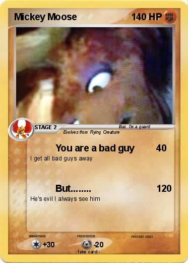 Pokemon Mickey Moose