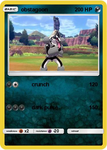 Pokemon obstagoon