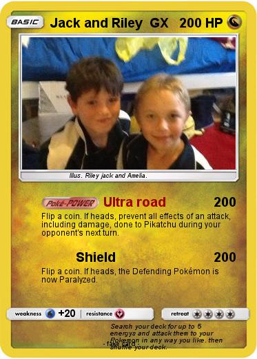 Pokemon Jack and Riley  GX