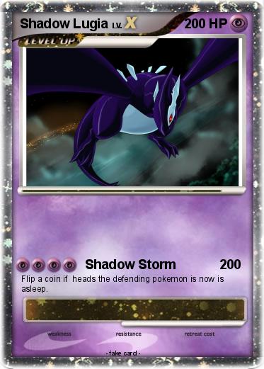 Pokemon Shadow Lugia