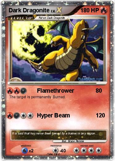 Pokemon Dark Dragonite