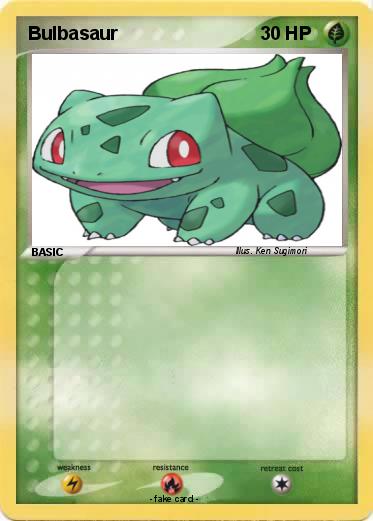 Pokemon Bulbasaur