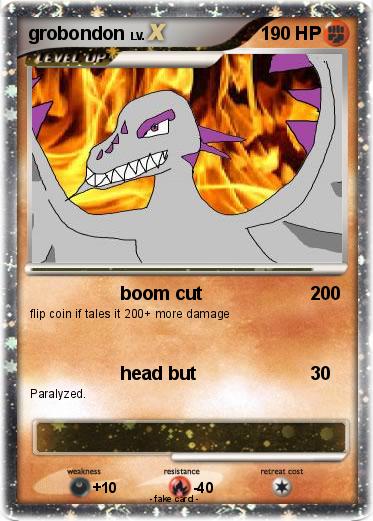 Pokemon grobondon
