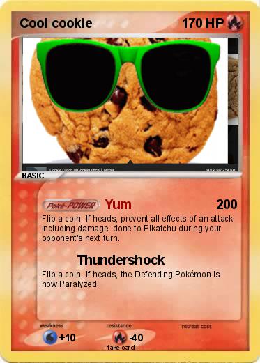 Pokemon Cool cookie