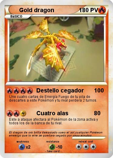 Pokemon Gold dragon
