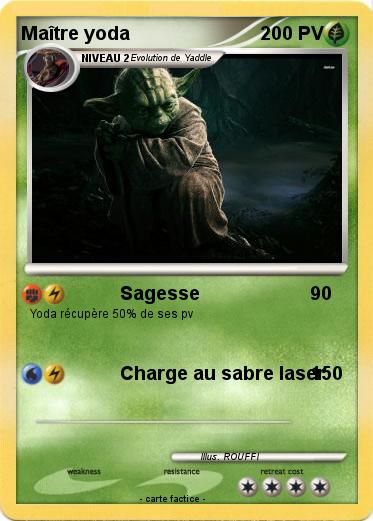 Pokemon Maître yoda