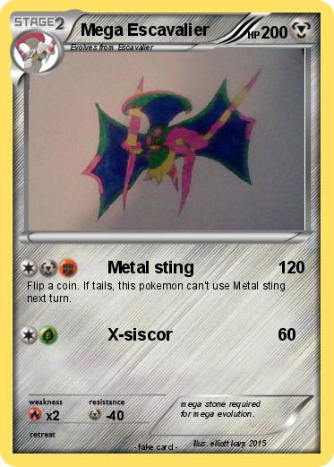 Pokemon Mega Escavalier