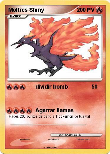 Pokemon Moltres Shiny
