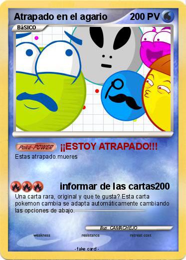 Pokemon Atrapado en el agario