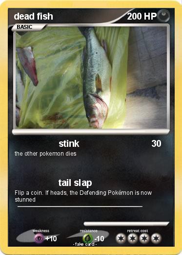 Pokemon dead fish