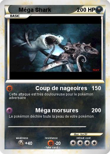 Pokemon Méga Shark