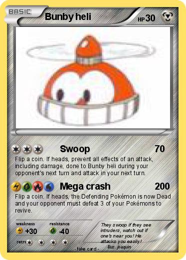 Pokemon Bunby heli