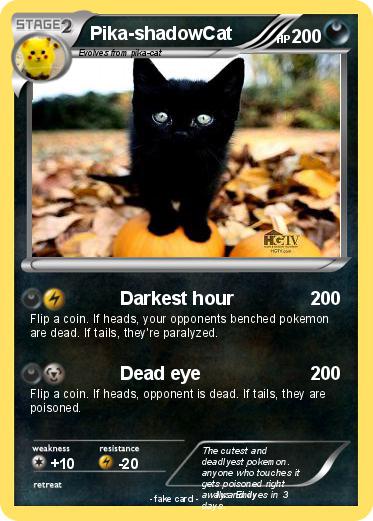 Pokemon Pika-shadowCat