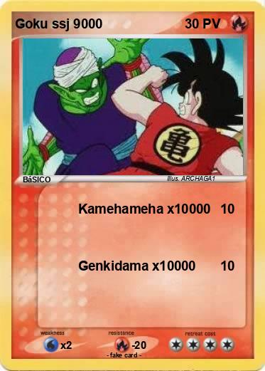 Pokemon Goku ssj 9000