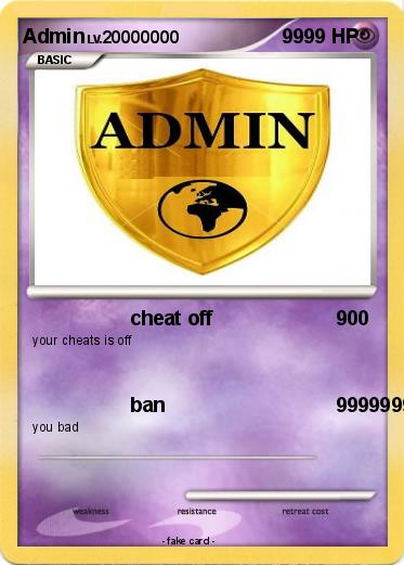 Pokemon Admin