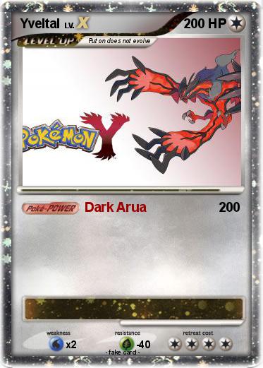 Pokemon Yveltal