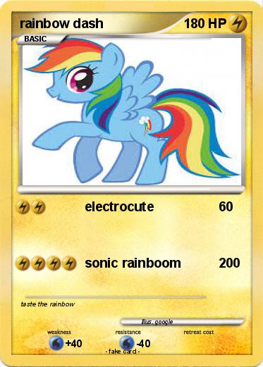 Pokemon rainbow dash