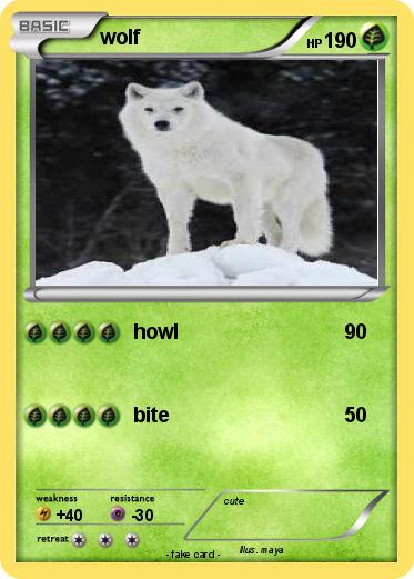 Pokemon wolf