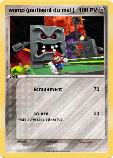 Pokemon womp (partisant du mal )