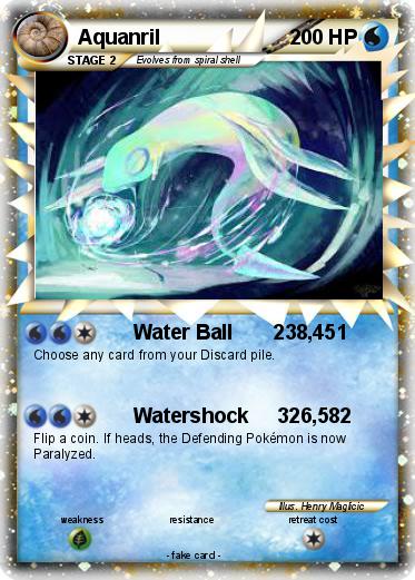 Pokemon Aquanril