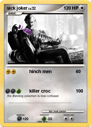 Pokemon sick joker