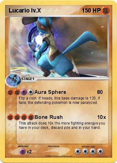 Pokemon Lucario lv.X