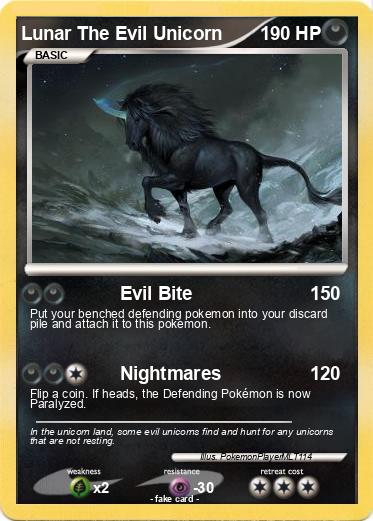 Pokemon Lunar The Evil Unicorn