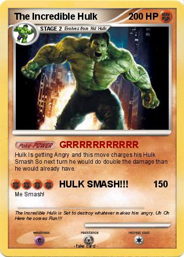 Pokemon The Incredible Hulk