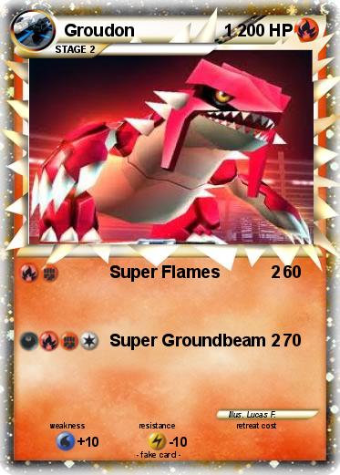 Pokemon Groudon                   1